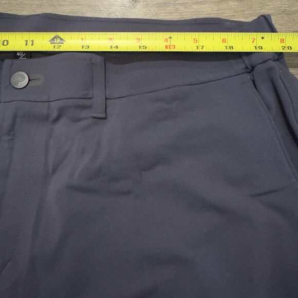 Public Rec Pants Navy All Day Every Day Performance Stretch Casual Mens 40x32 - Picture 7 of 11